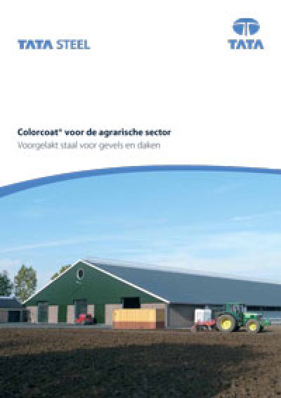 Nieuwe brochure :‘Colorcoat® voor de agrarische sector’ (Tata Steel)
