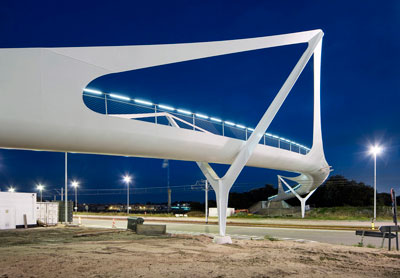 Passerelle pour piétons et cyclistes, Knokke