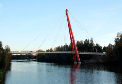 Passerelle pour piétons et cyclistes, Beernem