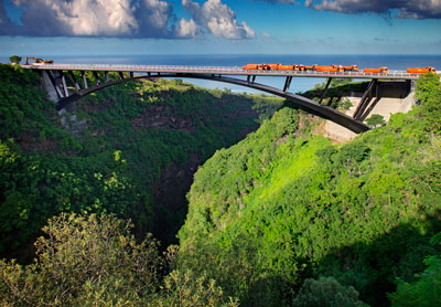 Viaduc de la Ravine Fontaine, Île de La Réunion (FR)
