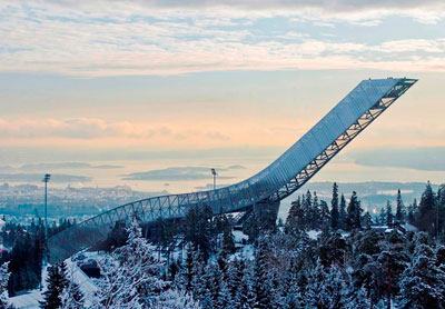 Tremplin de ski, Oslo (N0)