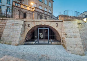 Réinterprétation de l’ancien lavoir, Larochette