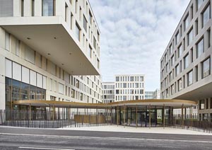 Pavillon d’entrée et auvent - IAK, Luxembourg