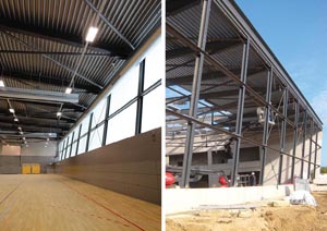 Hall de sports, Frisange